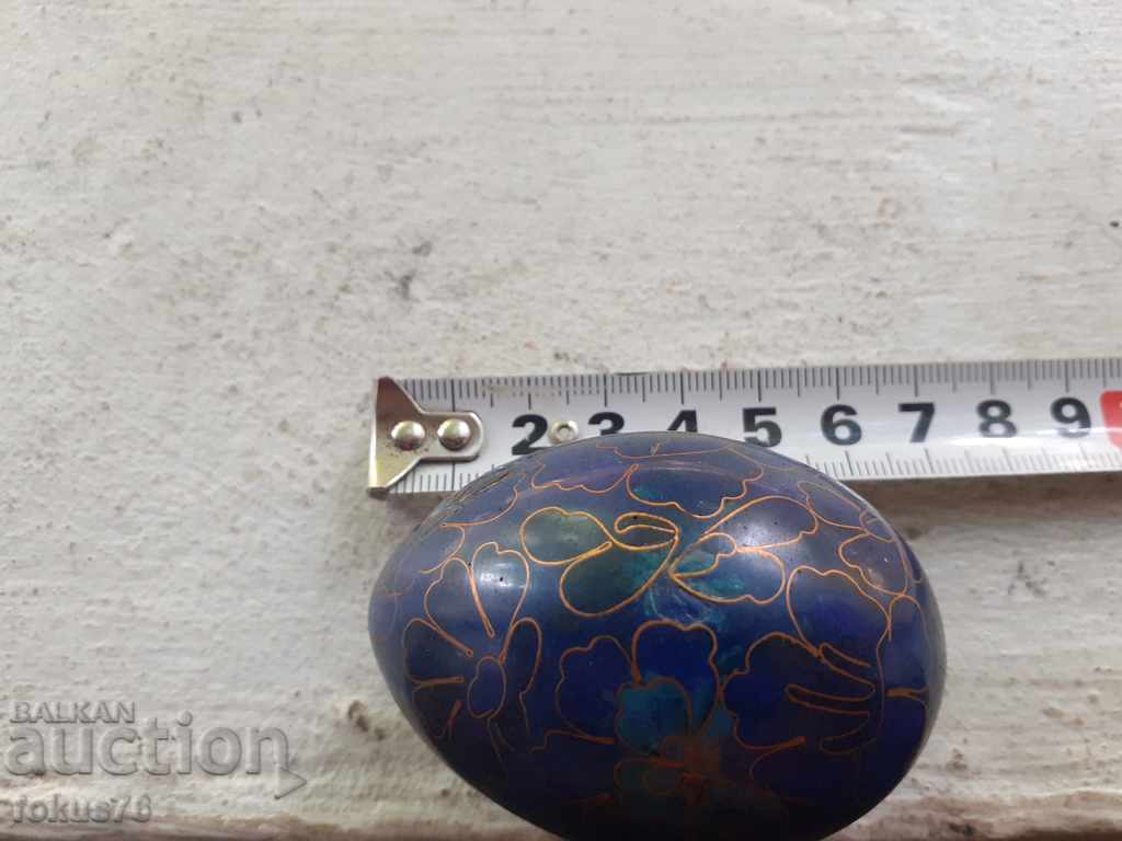Old beautiful egg Cloisonne cloisonne - 7