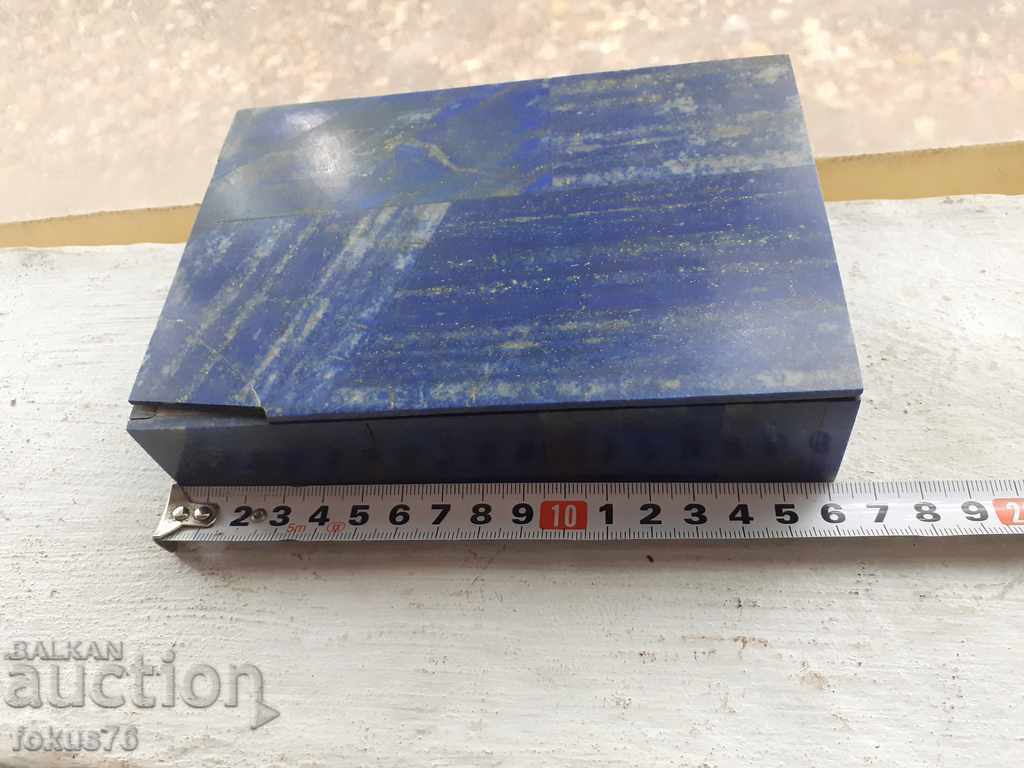 Old antique box of lapis lazuli - 7 Old antique box of lapis lazuli - 7