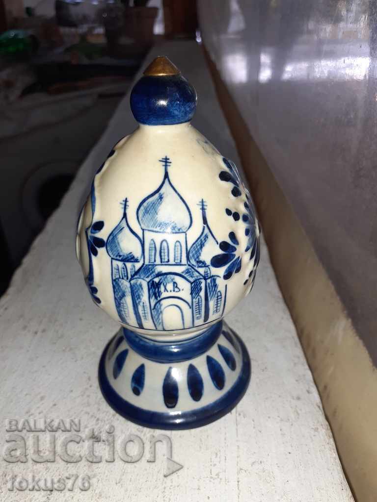 Παλιά ρωσική πορσελάνη Gzhel με τιμή 160.00 BGN | € 81.81 Παλιά ρωσική πορσελάνη Gzhel με τιμή 160.00 BGN | € 81.81