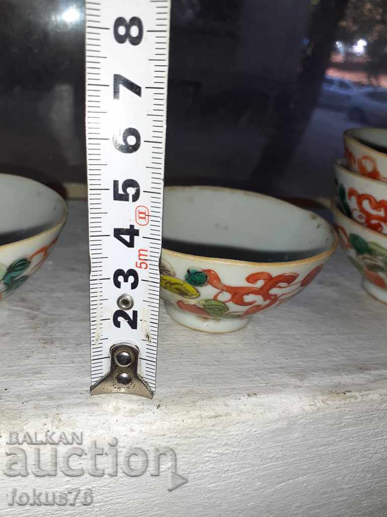 Πολύ παλιά φλυτζάνια σάκε από πορσελάνη ζωγραφισμένα στο χέρι - 7 Πολύ παλιά φλυτζάνια σάκε από πορσελάνη ζωγραφισμένα στο χέρι - 7