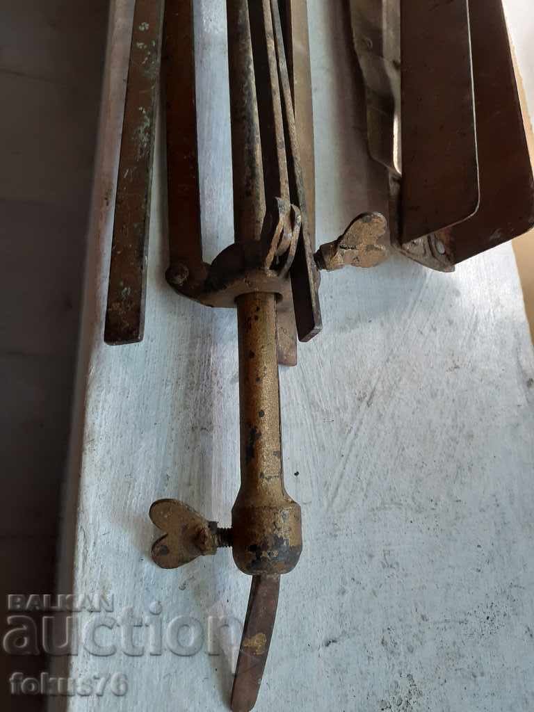 Old metal stand for music or books - 6