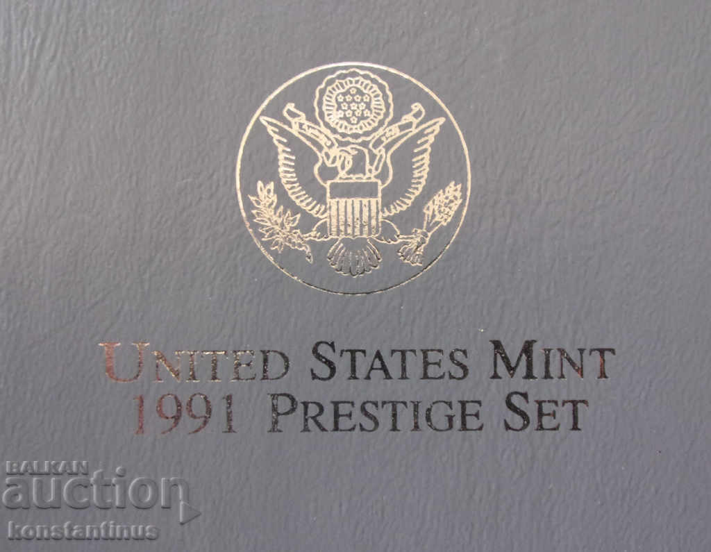 USA Prestigious Set 1991 UNC PROOF Rare with price € 58.80 | 115.00 BGN