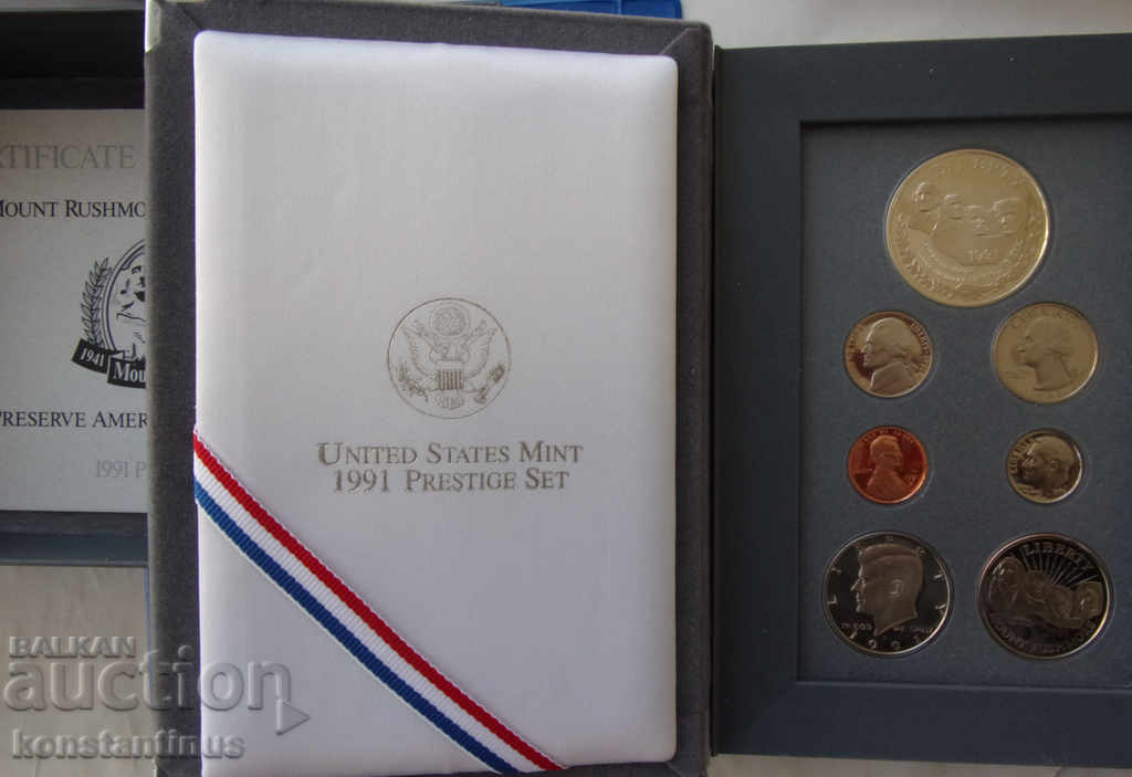 Delivery of USA Prestigious Set 1991 UNC PROOF Rare