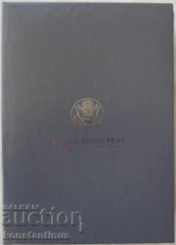 USA Prestigious Set 1991 UNC PROOF Rare - 7