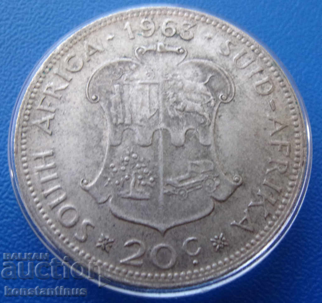 ЮАР  2  Шилинга 1963  Rare с цена € 17.90 | 35.01 лв.