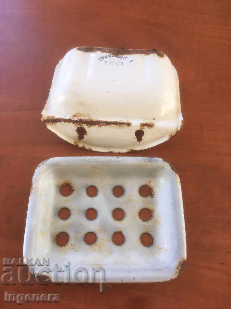 2-PIECE SOAPWEAR ENAMELED-1963 FOR WALL - 5 2-PIECE SOAPWEAR ENAMELED-1963 FOR WALL - 5