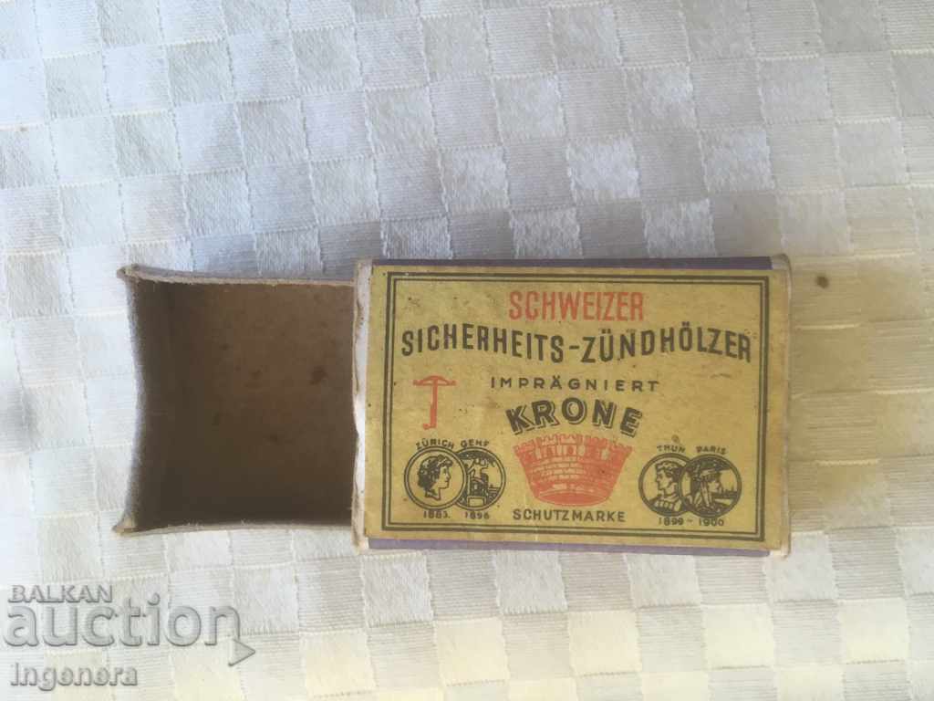 MATCH BOX EMPTY with price 3.00 BGN | € 1.53 MATCH BOX EMPTY with price 3.00 BGN | € 1.53