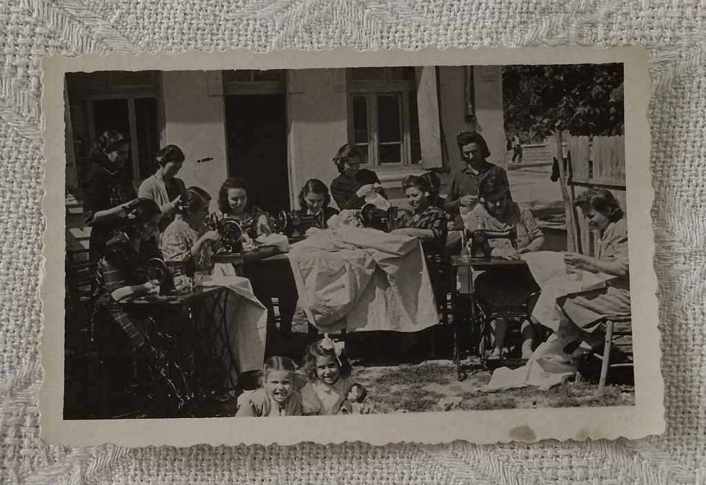 Railway Women's Society Sewing Brigade Photo 1947