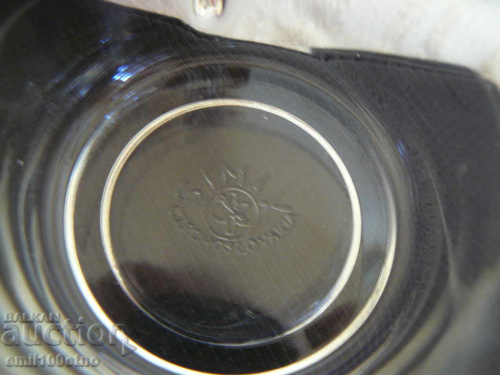 Сервиз за кафе стъкло SIMAX Чехословакия - 7 Сервиз за кафе стъкло SIMAX Чехословакия - 7