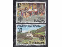Europa SEPT 1981 Andorra spaniolă