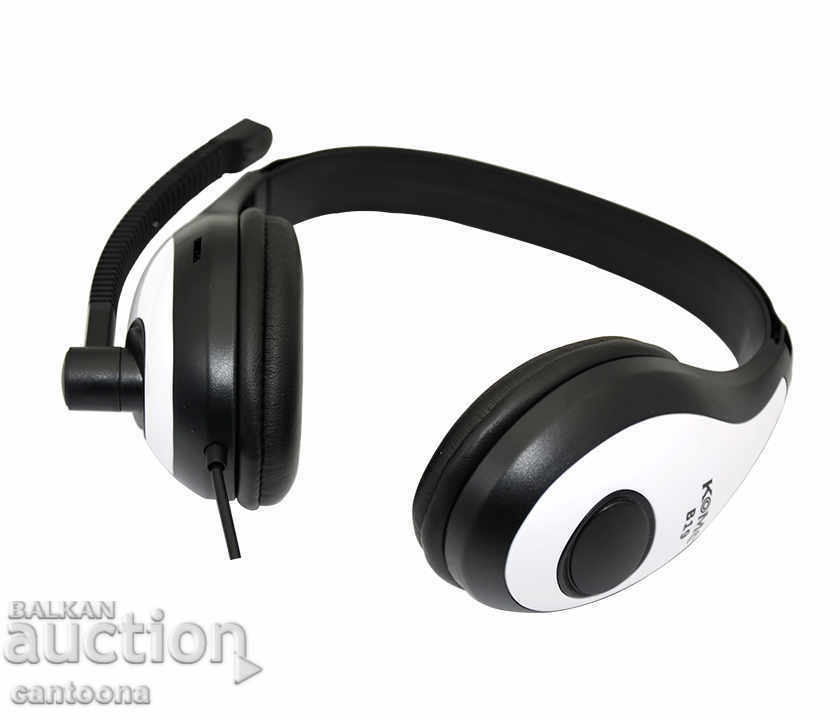 Gaming headset with microphone K19 - USB connection with price 20.98 BGN | € 10.73 Gaming headset with microphone K19 - USB connection with price 20.98 BGN | € 10.73