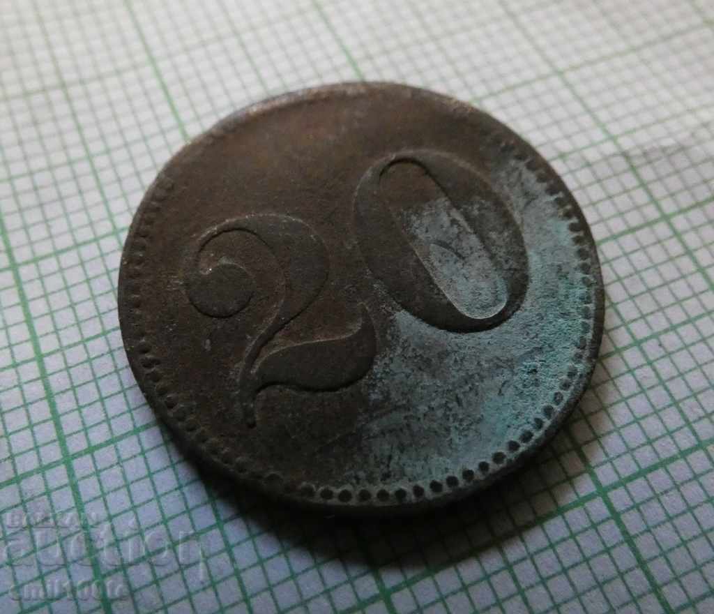 Token 20 WERTH Marke - 5 Token 20 WERTH Marke - 5