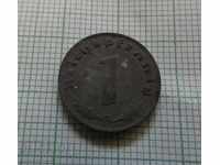 1 pfennig 1942 G Germany
