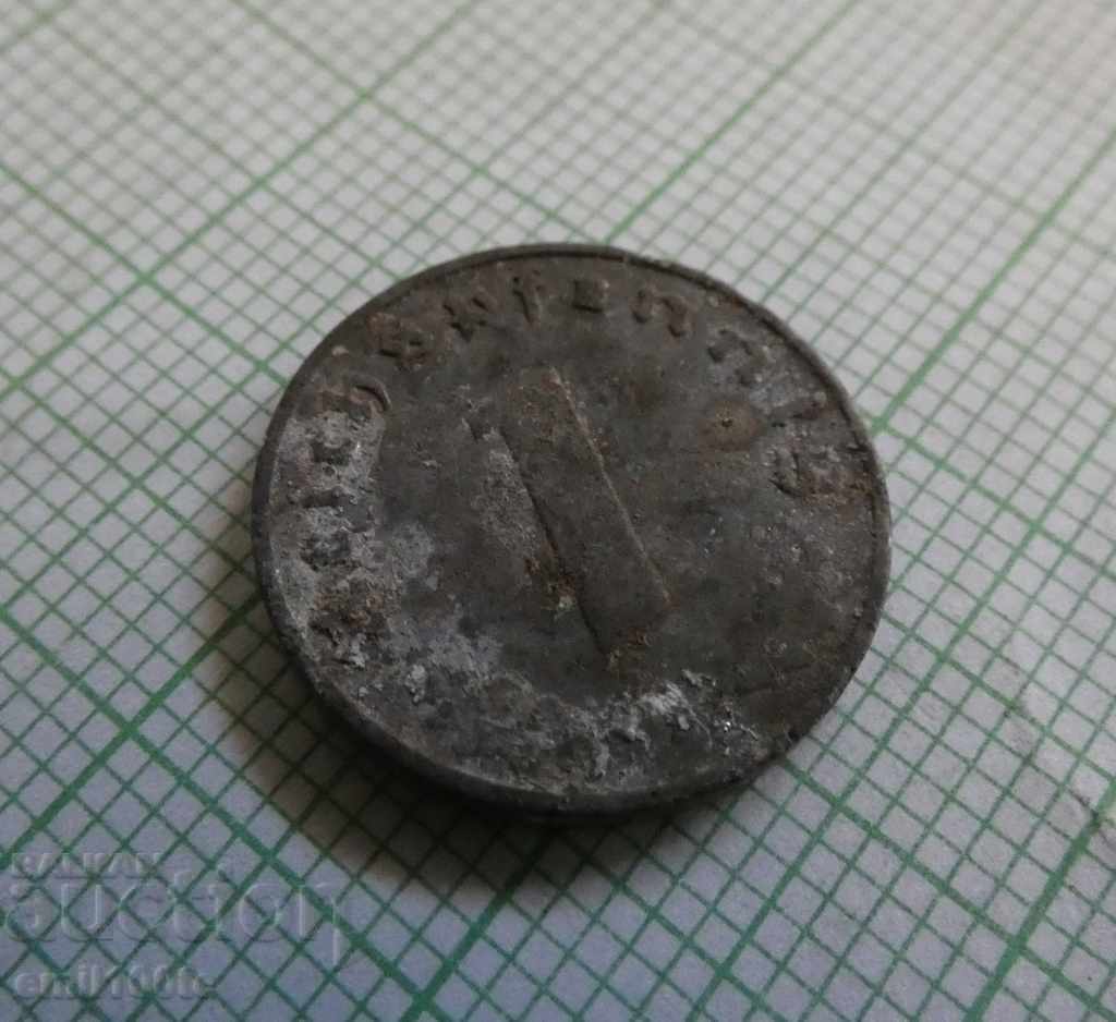 Delivery of 1 pfennig 1942 Germany Delivery of 1 pfennig 1942 Germany
