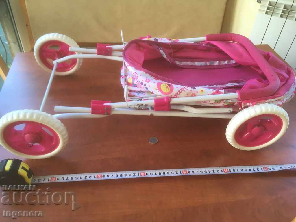 DOLL TROLLEY NEW !!!!!!!!!! with price 54.00 BGN | € 27.61 DOLL TROLLEY NEW !!!!!!!!!! with price 54.00 BGN | € 27.61