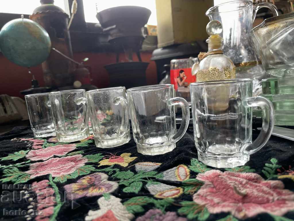 10708. SERVICE COFFEE CUP GLASSES with price 12.00 BGN | € 6.14 10708. SERVICE COFFEE CUP GLASSES with price 12.00 BGN | € 6.14