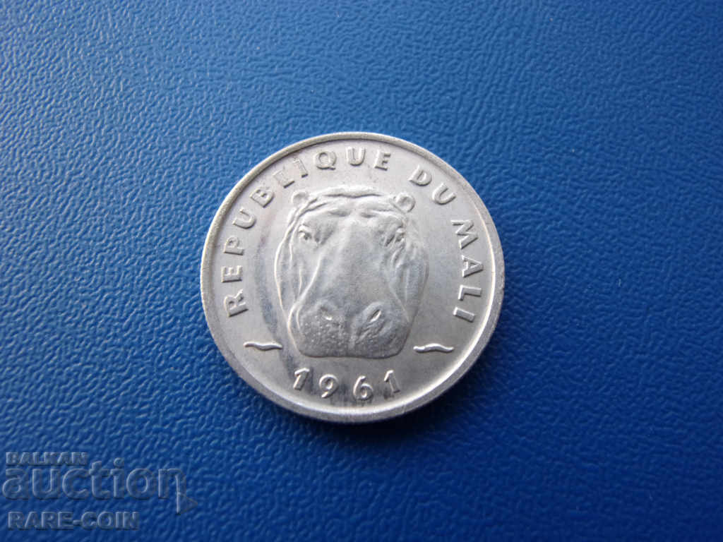 XI (38) Mali 5 Francs 1961 Rare