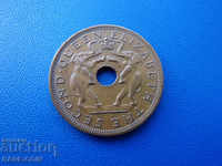 XI (52) Rhodesia and Nyasaland 1 Penny 1963 Rare