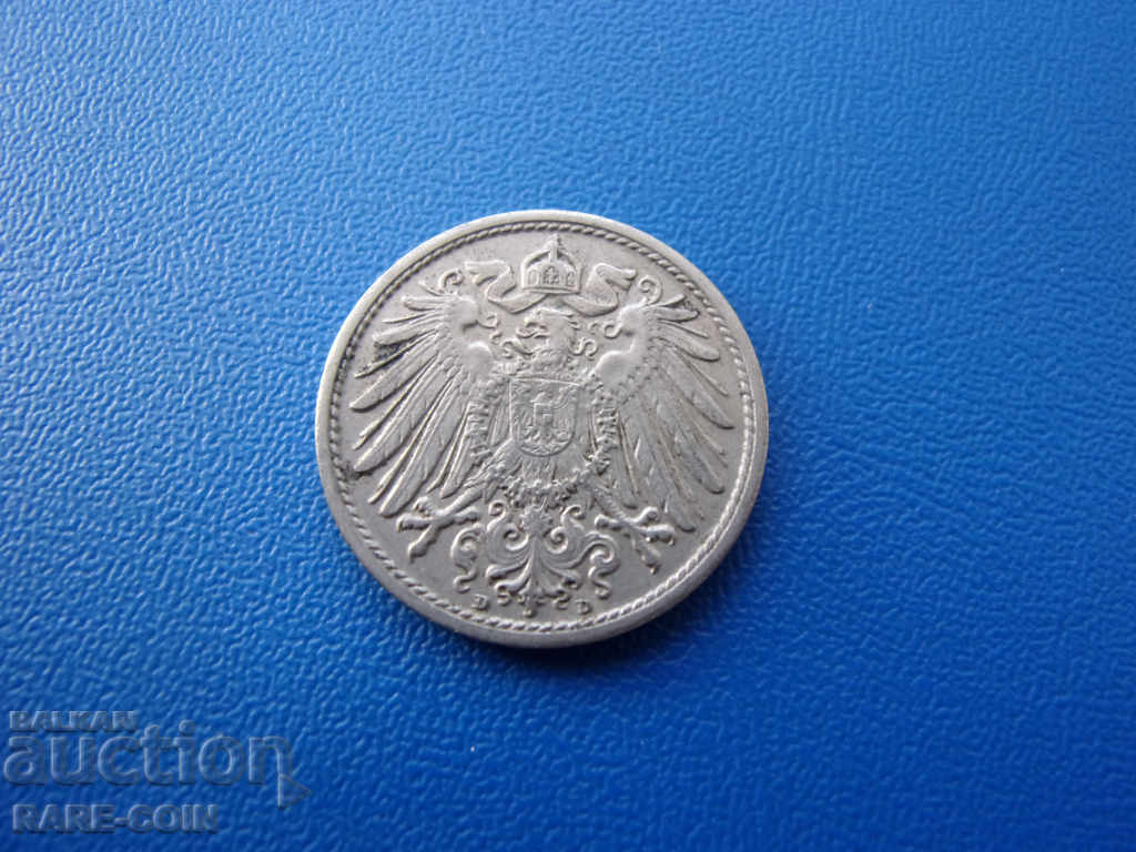 XI (56) Germany 10 Pfennig 1916 D Rare with price € 5.11 | 9.99 BGN