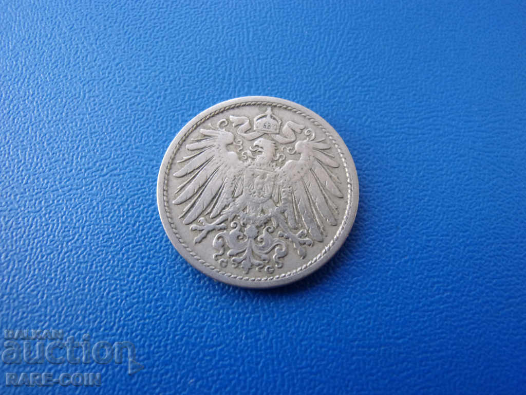 XI (58) Germania 10 Pfennig 1906 G Rare cu preț € 5.11 | 9.99 BGN