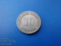 XI (58) Γερμανία 10 Pfennig 1906 G Σπάνιο