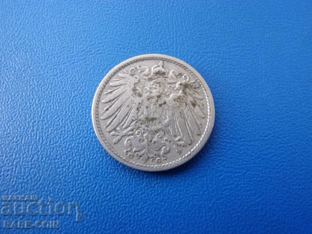 XI (59) Germany 10 Pfennig 1904 G Rare with price € 6.14 | 12.01 BGN