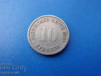 XI (59) Γερμανία 10 Pfennig 1904 G Rare