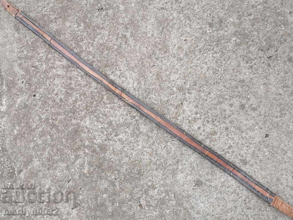 Old handwoven belt with beads blue sash belt costume - 6 Old handwoven belt with beads blue sash belt costume - 6