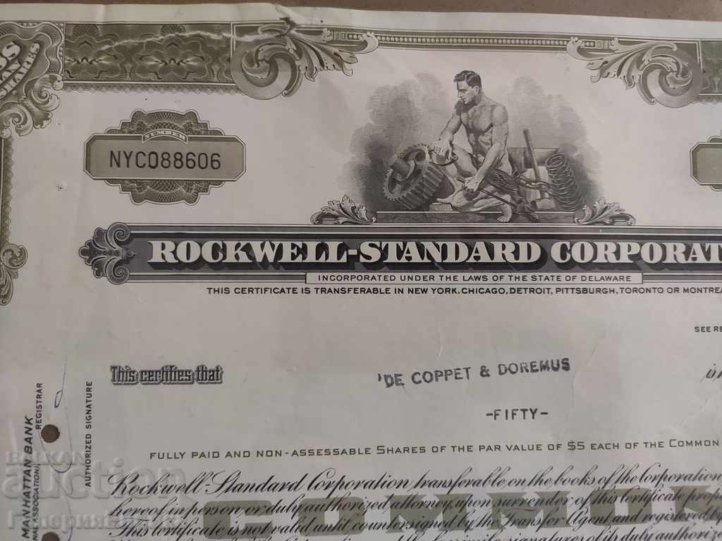 Delivery of Action American 1967 Rockwell standards corporation Delivery of Action American 1967 Rockwell standards corporation
