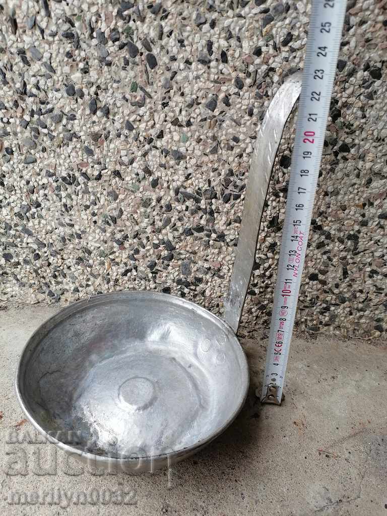 Old copper ladle kishkil copper copper vessel pit cap - 5 Old copper ladle kishkil copper copper vessel pit cap - 5