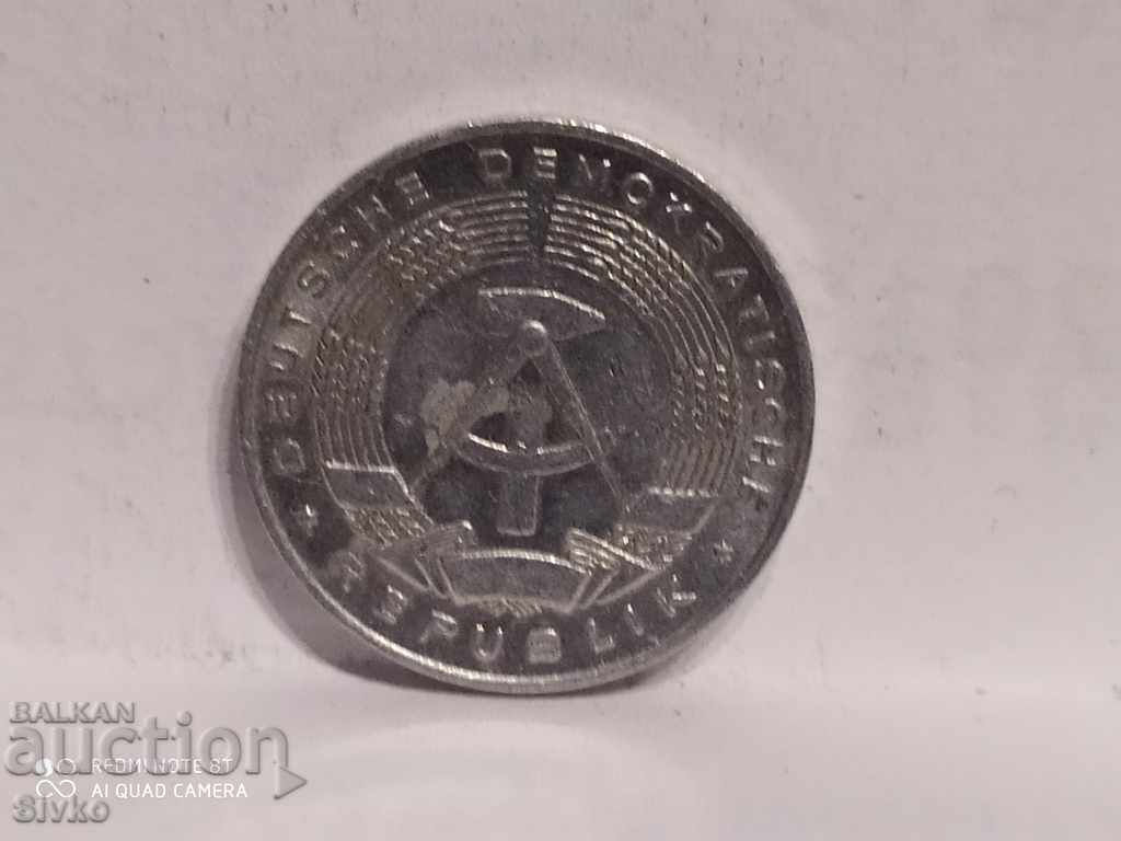 Coin Germany 1 pfennig 1968 with price 0.29 BGN | € 0.15