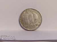 Монета Германия 10 пфенига 1971