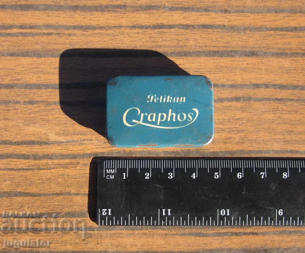 German metal box of Pelican pens PELIKAN with price 10.00 BGN | € 5.11 German metal box of Pelican pens PELIKAN with price 10.00 BGN | € 5.11