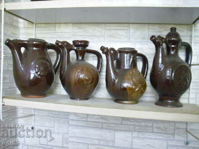 Lot Ceramic jugs and jugs with price 70.00 BGN | € 35.79 Lot Ceramic jugs and jugs with price 70.00 BGN | € 35.79