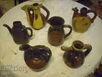 Lot Ceramic jugs and jugs
