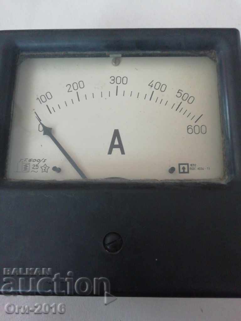 OLD AMPERIMETER with price 16.00 BGN | € 8.18 OLD AMPERIMETER with price 16.00 BGN | € 8.18