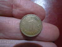 LETONIA 1 centim - 2007