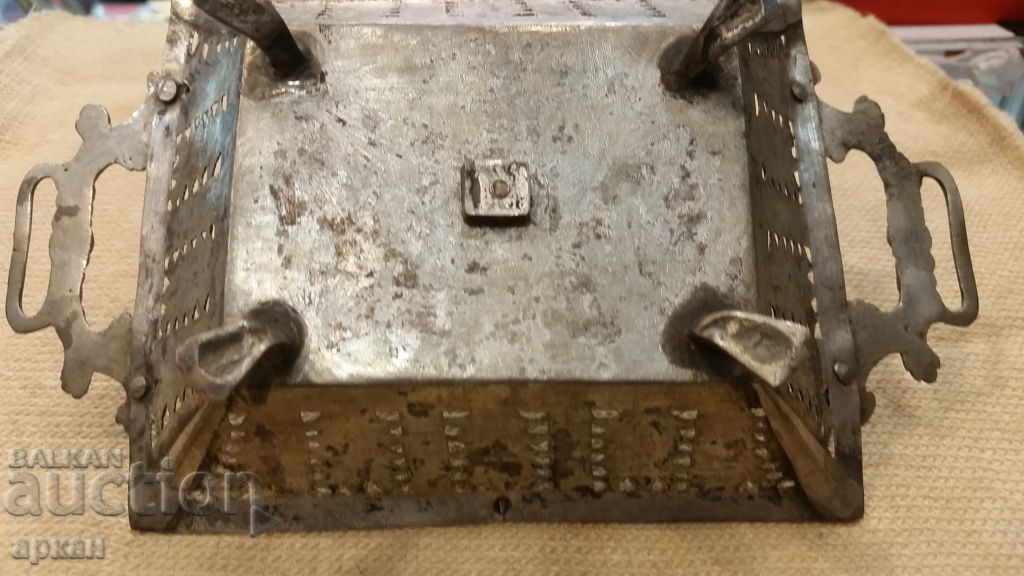 Delivery of Vazrozhdenski minted silver spoon - Bulgarian 1896 Delivery of Vazrozhdenski minted silver spoon - Bulgarian 1896