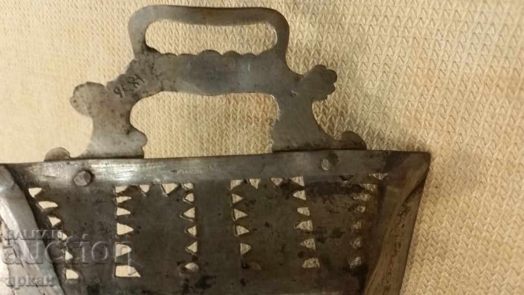 Vazrozhdenski minted silver spoon - Bulgarian 1896 - 5 Vazrozhdenski minted silver spoon - Bulgarian 1896 - 5