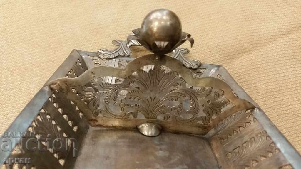 Vazrozhdenski minted silver spoon - Bulgarian 1896 - 6 Vazrozhdenski minted silver spoon - Bulgarian 1896 - 6