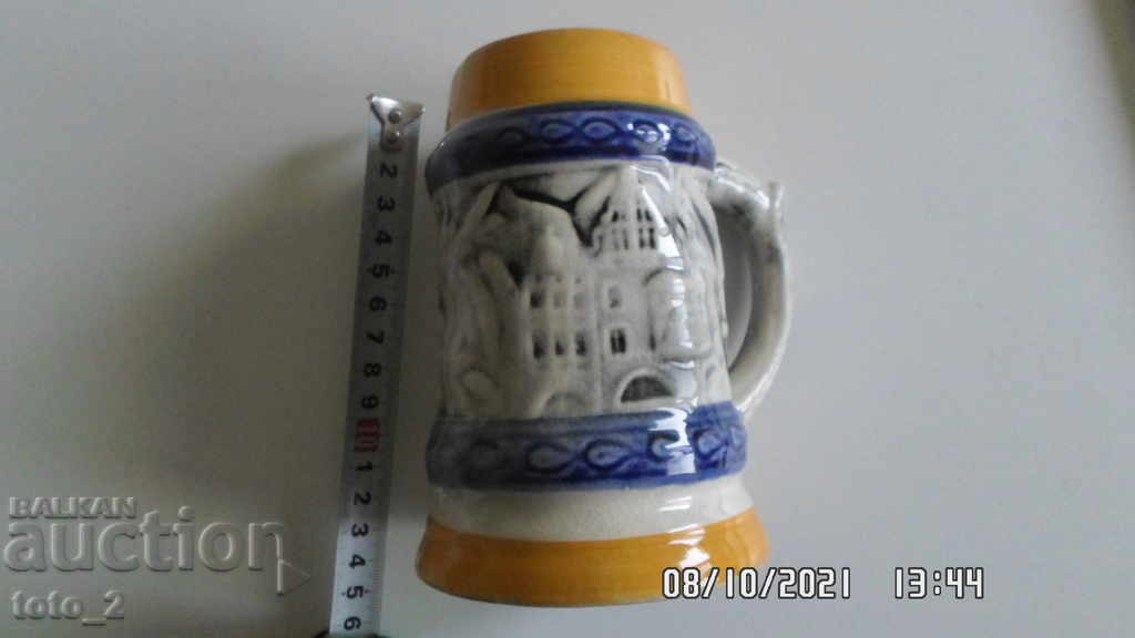 BEAUTIFUL CERAMIC BEER MUG with price 9.50 BGN | € 4.86