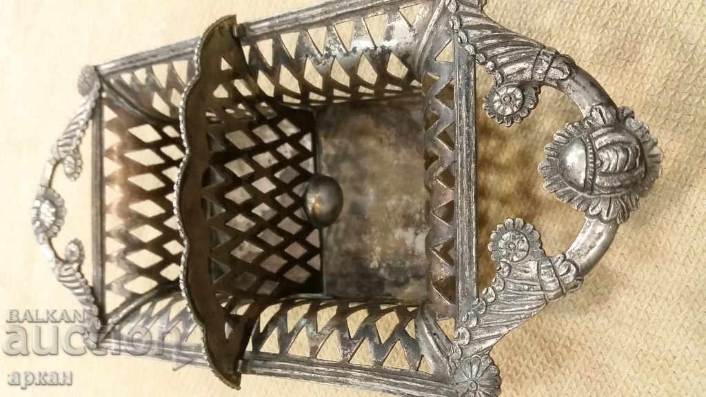Възрожденски сребро сачан лъжичник