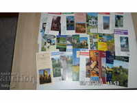 LOT OF LEAFLETS / BROCHURES / FROM BRITISH CASTLE-DISCOUNT !!!