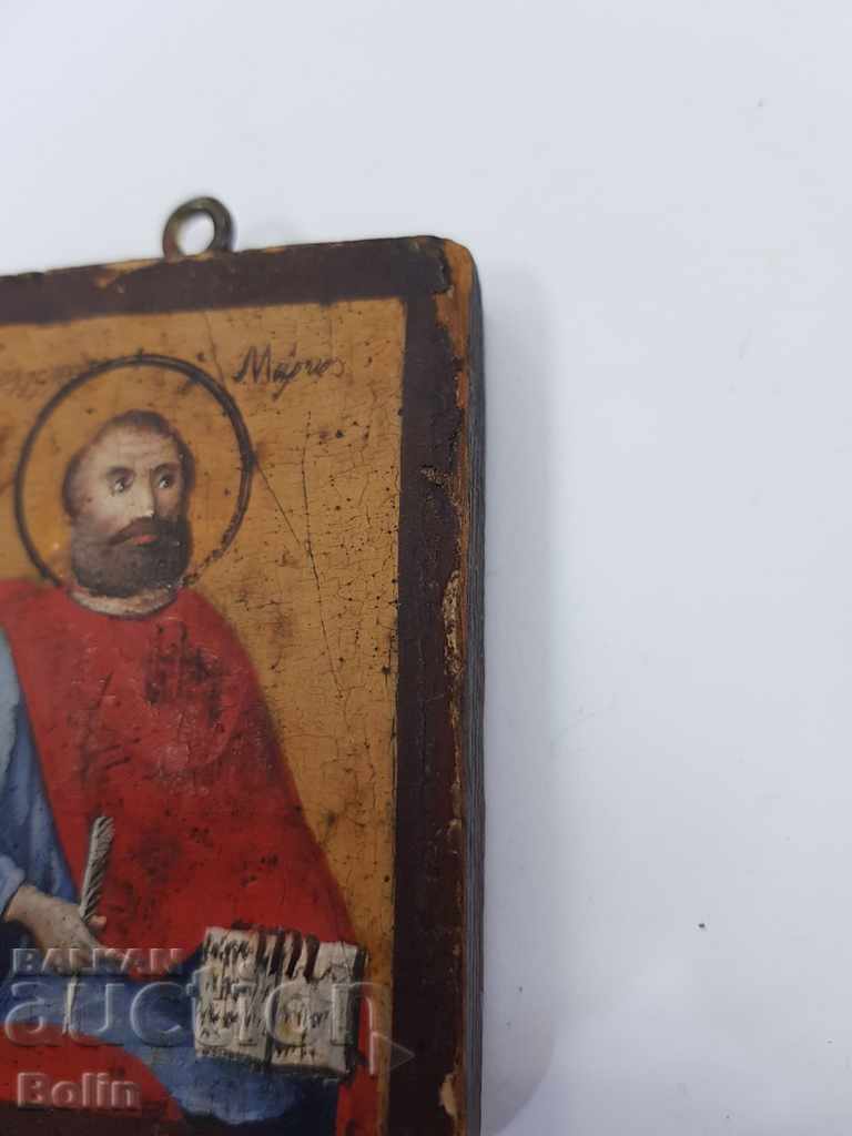 Παράδοση Μια σπάνια ελληνική εικόνα του Αγ. Μάρκος 19ος αιώνας Παράδοση Μια σπάνια ελληνική εικόνα του Αγ. Μάρκος 19ος αιώνας