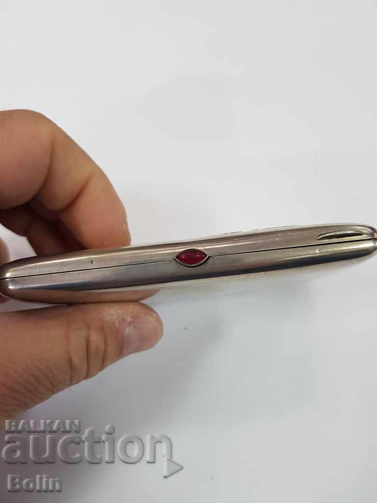 Elegant silver Russian Tsar's snuffbox 84 Modern - 5