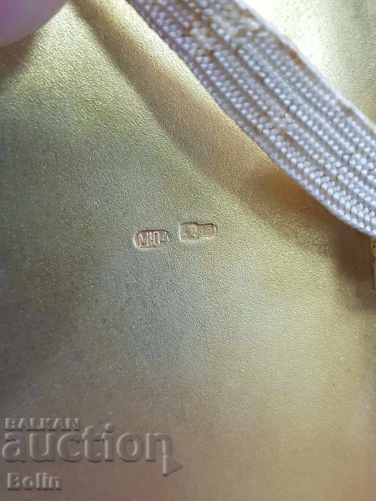 Πρώιμη ρωσική ΕΣΣΔ ασημένια ταμπακιέρα Αζερμπαϊτζάν 875 π.Χ. - 6 Πρώιμη ρωσική ΕΣΣΔ ασημένια ταμπακιέρα Αζερμπαϊτζάν 875 π.Χ. - 6