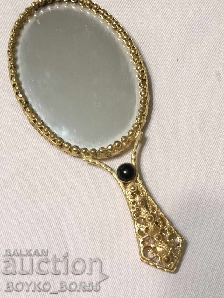 Vintage Ladies' Toilet Mirror Tapestry with Embroidery with price 38.00 BGN | € 19.43 Vintage Ladies' Toilet Mirror Tapestry with Embroidery with price 38.00 BGN | € 19.43