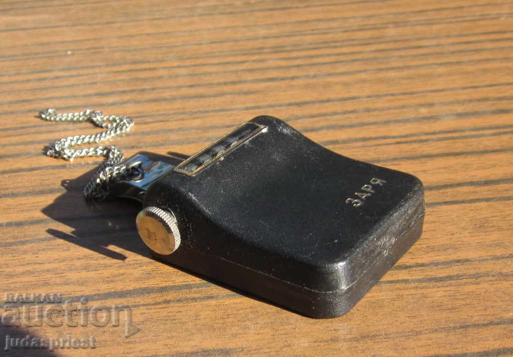 old Russian working device mechanical pedometer ZARYA - 5 old Russian working device mechanical pedometer ZARYA - 5