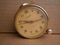 Настолен часовник СЛАВА мини будилник СССР ретро винтидж