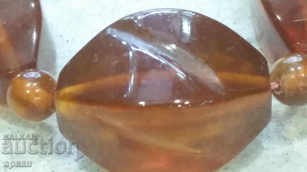 κεχριμπαρένιο κόσμημα - χειροποίητο ΕΣΣΔ γύρω στο 1970 - 7 κεχριμπαρένιο κόσμημα - χειροποίητο ΕΣΣΔ γύρω στο 1970 - 7